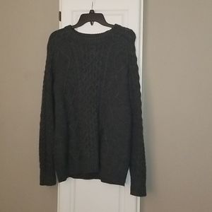 Cable knit sweater